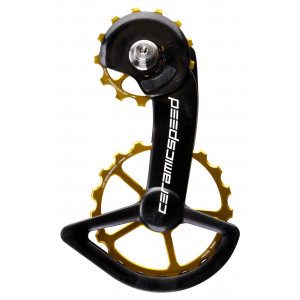 Litrid CeramicSpeed Oversized for Shimano 9250/R8150 Series Coated Alloy 607 gold (110272)