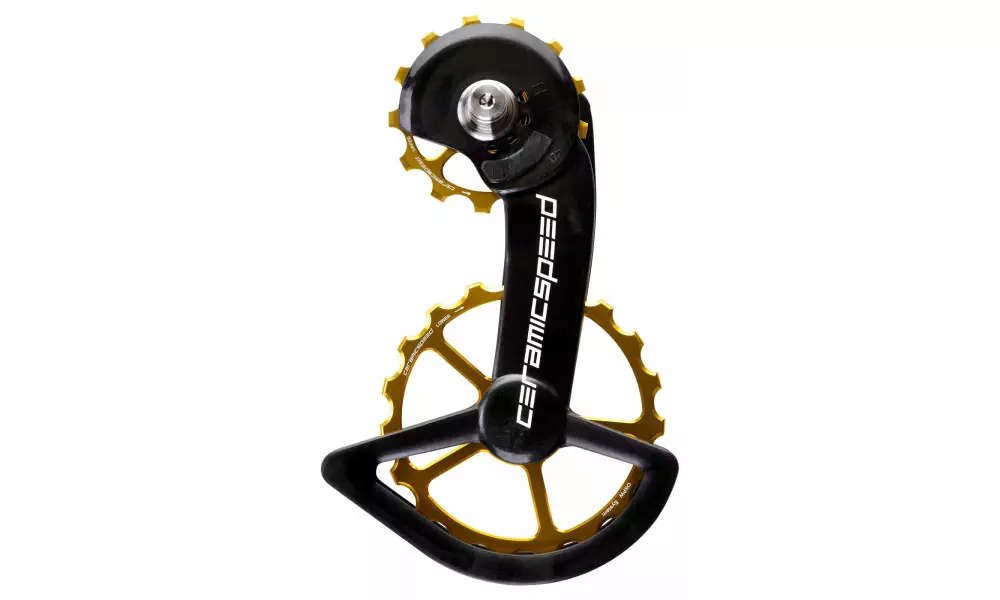 Litrid CeramicSpeed Oversized for Shimano 9250/R8150 Series Coated Alloy 607 gold (110272) 