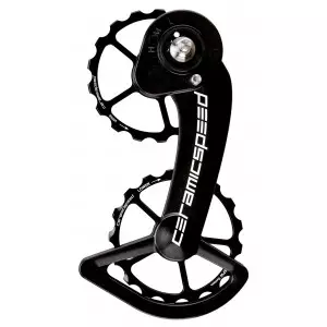 Litrid CeramicSpeed Oversized for SRAM 11s eTap Coated Alloy 607 black (101651)