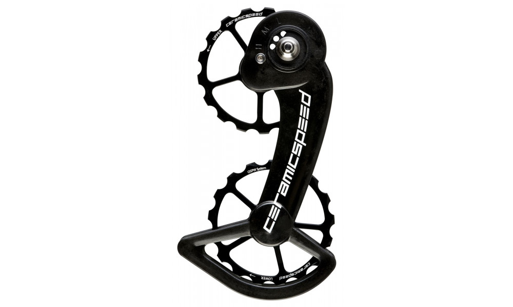 Litrid CeramicSpeed Oversized for SRAM 10+11s Mechanical Coated Alloy 607 black (101661) 