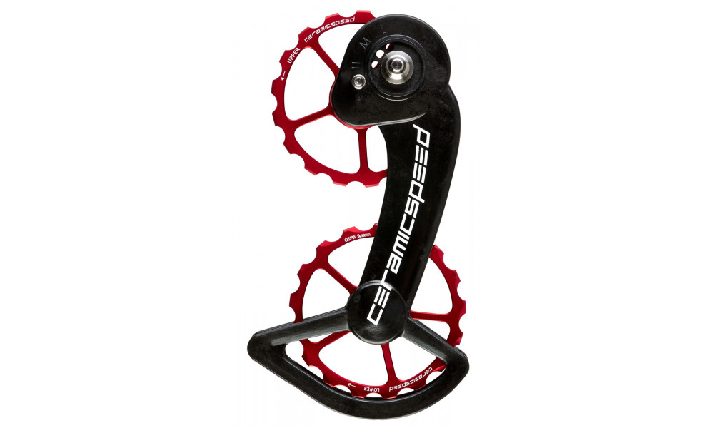 Litrid CeramicSpeed Oversized for SRAM 10+11s Mechanical Coated Alloy 607 red (101665) 