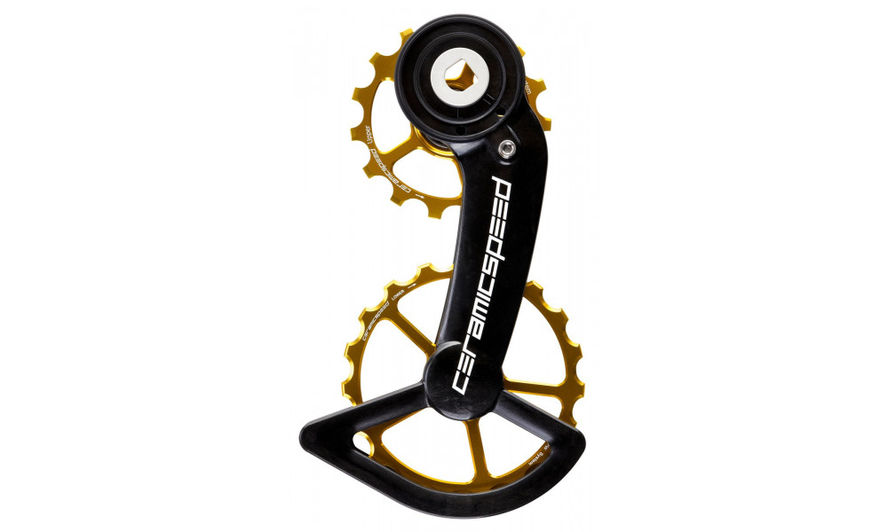 Litrid CeramicSpeed Oversized for SRAM Red/Force AXS Coated Alloy 607 gold (110201) 