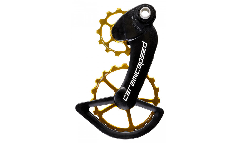 Litrid CeramicSpeed Oversized for Campagnolo 12s EPS Coated Alloy 607 gold (110207) 