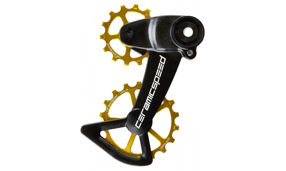 Litrid CeramicSpeed Oversized X for SRAM Eagle Mechanical Coated Alloy 607 gold (106968) 