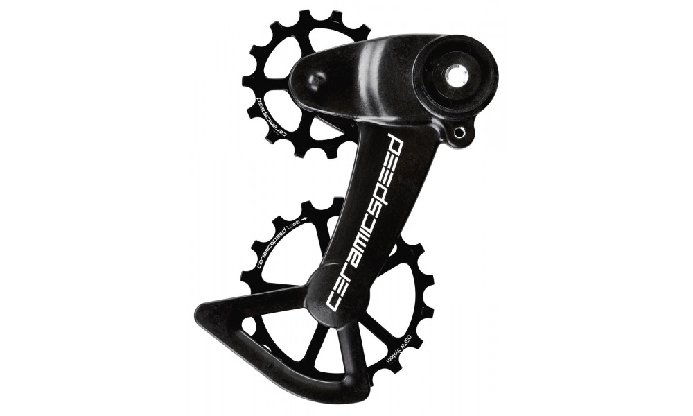 Litrid CeramicSpeed Oversized X for SRAM Eagle AXS Coated Alloy 607 black (107004) 