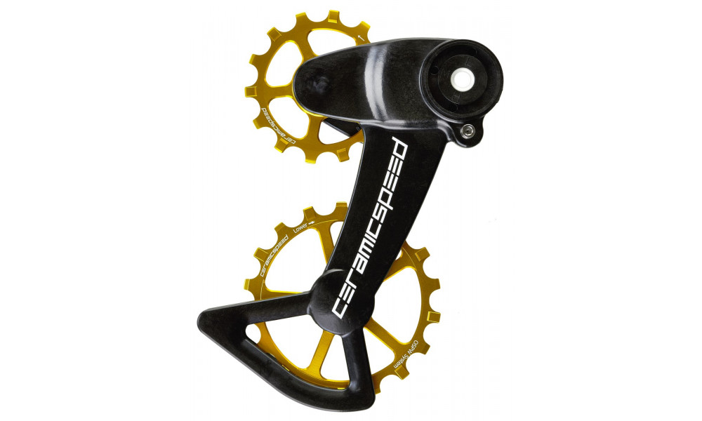 Litrid CeramicSpeed Oversized X for SRAM Eagle AXS Coated Alloy 607 gold (107005) 