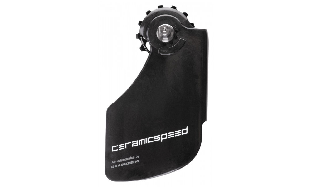 Litrid CeramicSpeed Oversized Aero for Shimano 9250/8150 Coated Alloy 607 black (110909) 