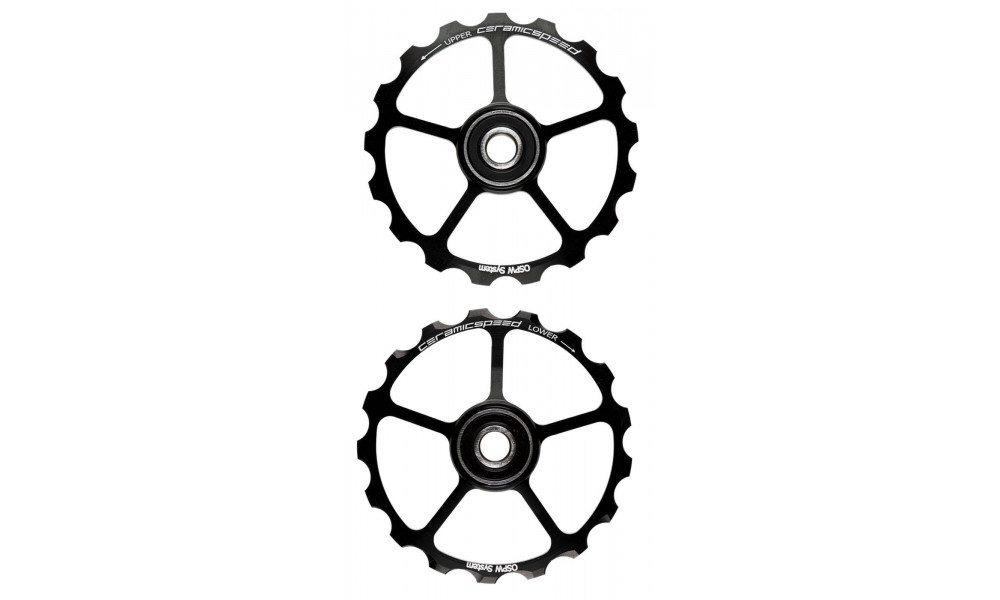 Litrid CeramicSpeed Oversized (spare) Alloy 607 stainless steel black (101670) 