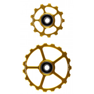 Litrid CeramicSpeed Oversized Alloy 607 stainless steel gold (110202)