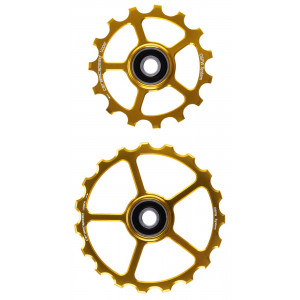 Litrid CeramicSpeed Oversized Alloy 607 stainless steel gold (110204)