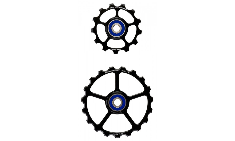 Litrid CeramicSpeed Oversized (spare) Coated Alloy 607 black (102428) 