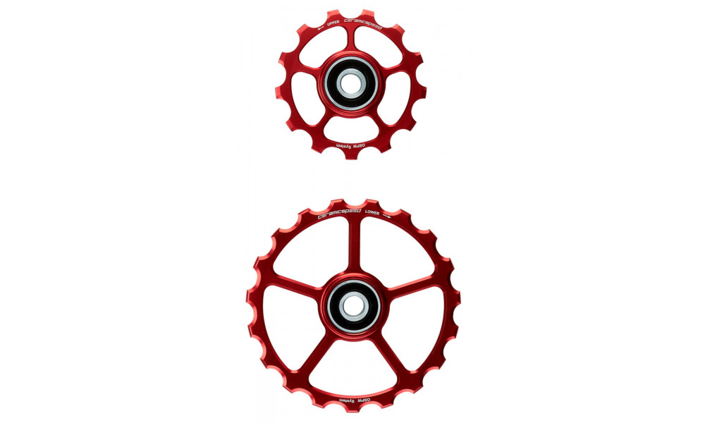 Litrid CeramicSpeed Oversized (spare) Coated Alloy 607 red (102429) 