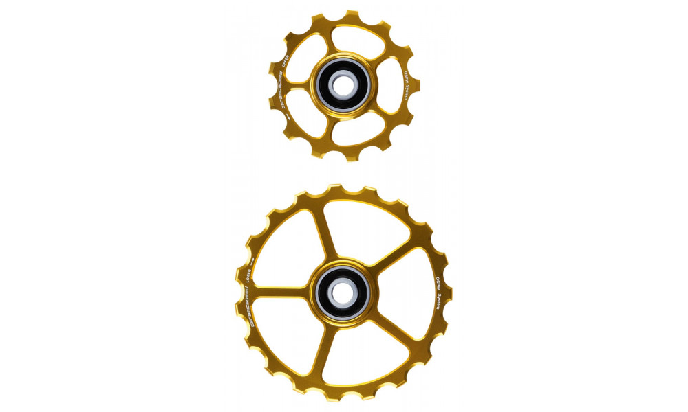 Litrid CeramicSpeed Oversized Alloy 607 Coated gold (110203) 