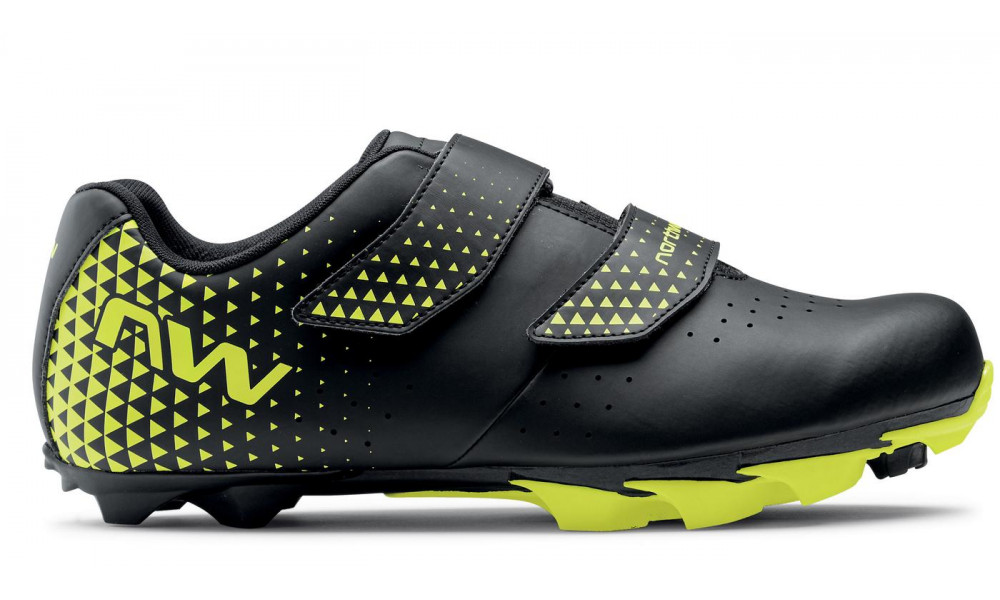 Rattakingad Northwave Spike 3 MTB XC black-yellow fluo - 3