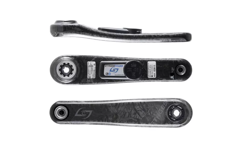 Vasak vänt võimsuse mõõtjaga Stages Power L Stages Carbon for SRAM GXP MTB (GXML) 
