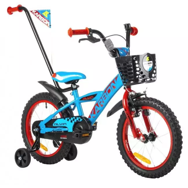 Jalgratas Karbon Alvin 18 blue-red