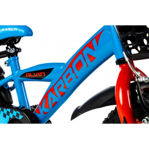 Jalgratas Karbon Alvin 18 blue-red