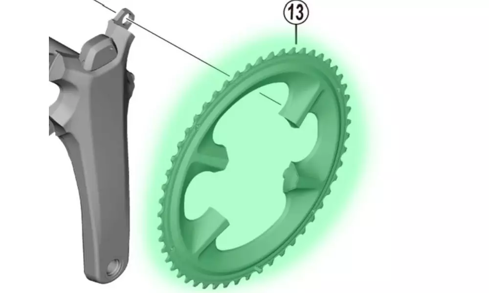 Hammasratas Shimano ULTEGRA FC-R8100 52T-NH 