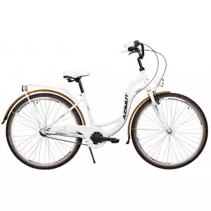 Jalgratas AZIMUT Vintage 28" 3-speed 2025 white-cream matt