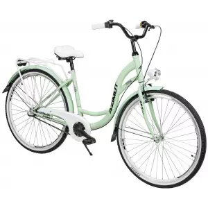 Jalgratas AZIMUT Vintage 28" 3-speed 2025 mint-white matt