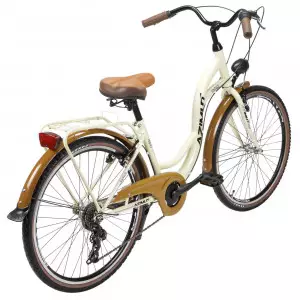 Jalgratas AZIMUT Vintage TX-7 26" 2025 cream-brown shiny