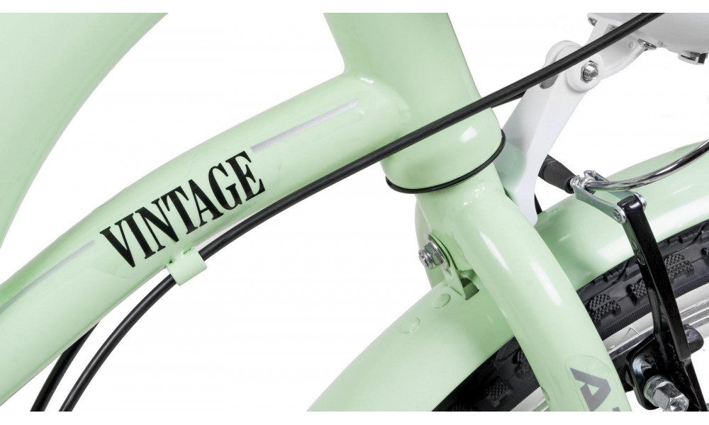 Jalgratas AZIMUT Vintage TX-7 26" 2025 mint-white shiny - 4