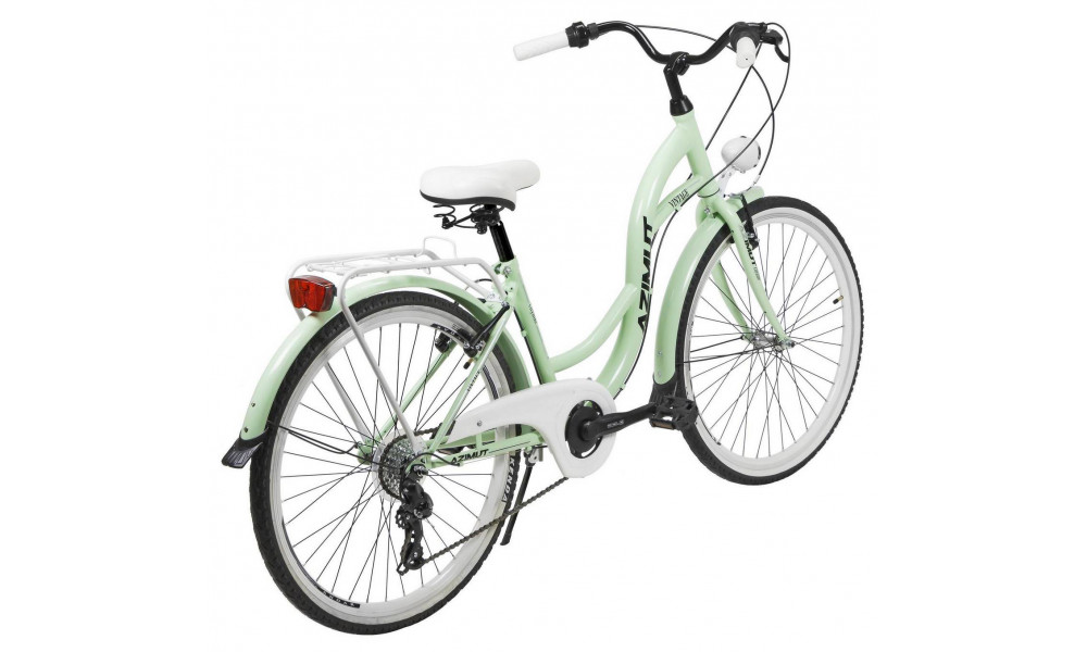 Jalgratas AZIMUT Vintage TX-7 26" 2025 mint-white shiny - 9