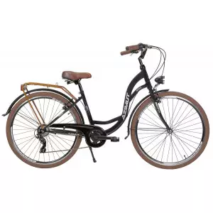 Jalgratas AZIMUT Vintage TX-7 28" 2025 black-cream matt