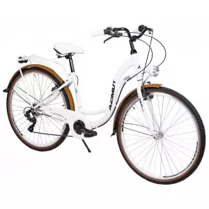 Jalgratas AZIMUT Vintage TX-7 28" 2025 white-cream matt