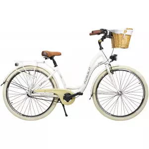 Jalgratas AZIMUT Sarema ALU 28" 3-speed 2025 light cream shiny