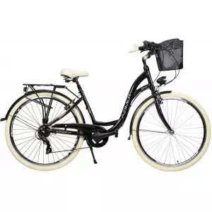Jalgratas AZIMUT Sarema 28" ALU TX-7 2025 black shiny