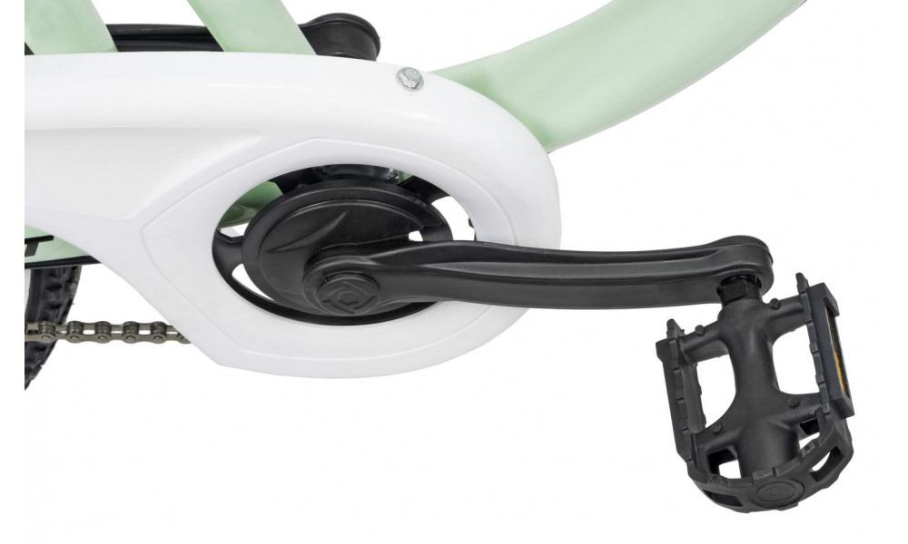 Jalgratas AZIMUT Vintage 26" 3-speed 2024 with basket mint-white matt - 4