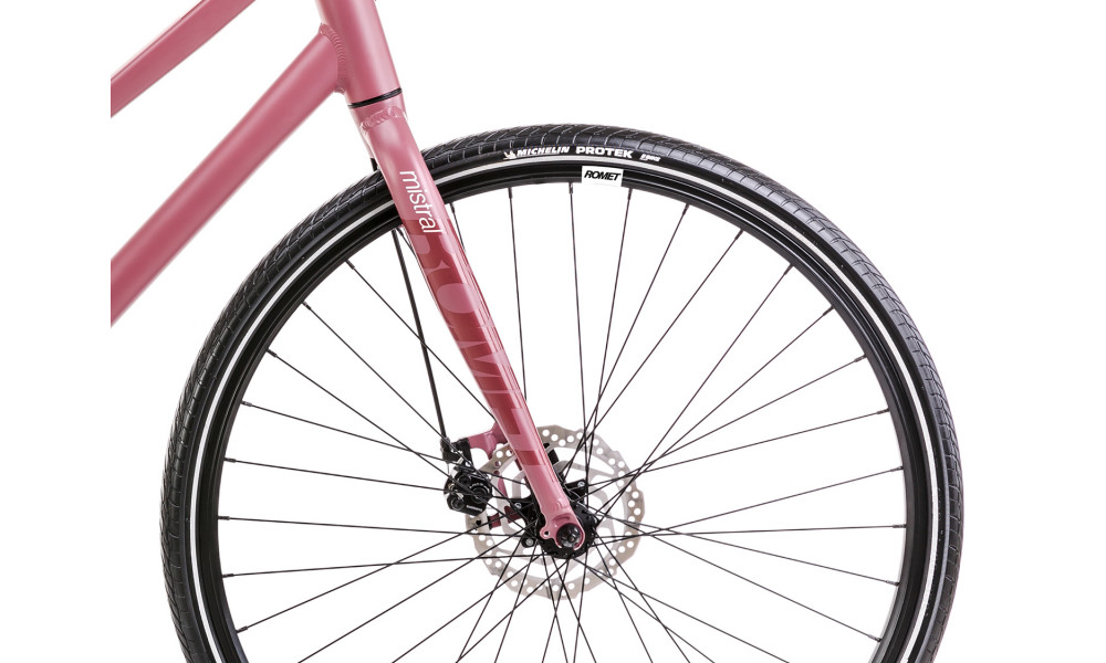 Jalgratas Romet Mistral 2 D 28" 2023 dark pink - 2