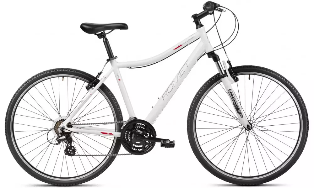 Jalgratas Romet Orkan D Lite 28" 2023 white-violet - 1