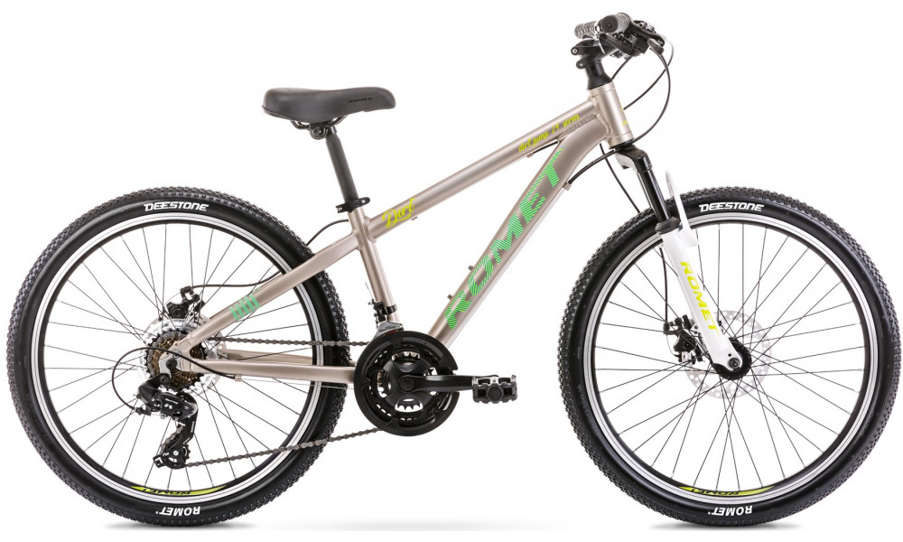Jalgratas Romet Rambler Dirt 24" Alu 2023 grey-green - 1