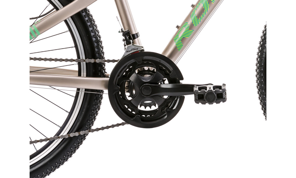 Jalgratas Romet Rambler Dirt 24" Alu 2023 grey-green - 6