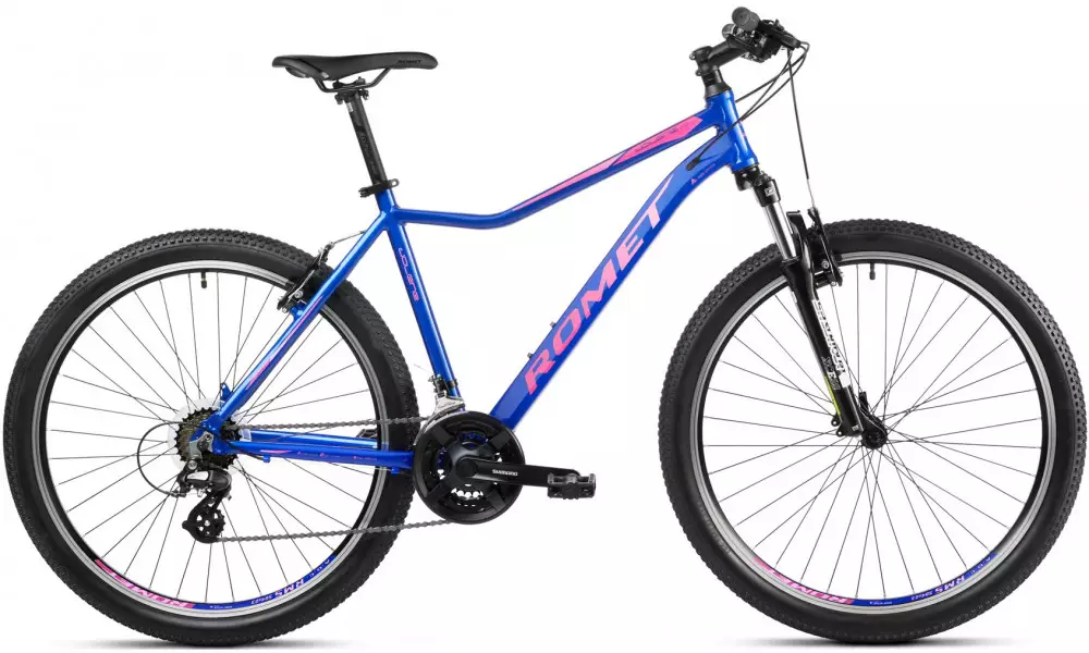 Jalgratas Romet Jolene 7.0 27.5" 2023 blue-pink - 1