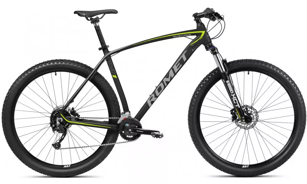 Jalgratas Romet Mustang M1 29" 2023 black-lemon - 1