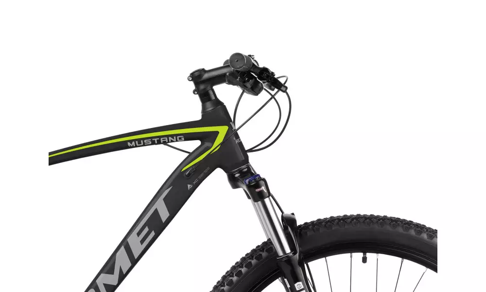 Jalgratas Romet Mustang M1 29" 2023 black-lemon - 4