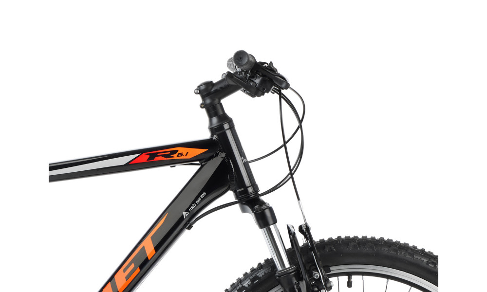 Jalgratas Romet Rambler R6.1 26" 2023 black-orange-red - 4