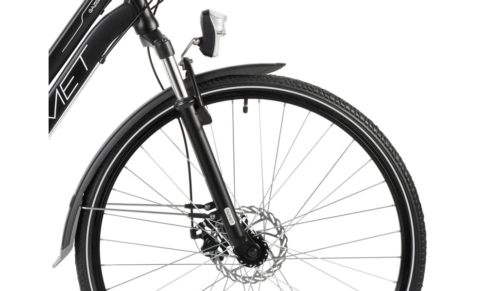 Jalgratas Romet Gazela 2 28" 2023 black-white - 2