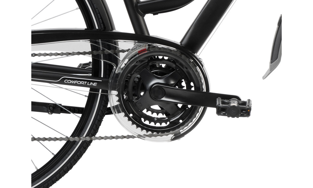 Jalgratas Romet Gazela 2 28" 2023 black-white - 6