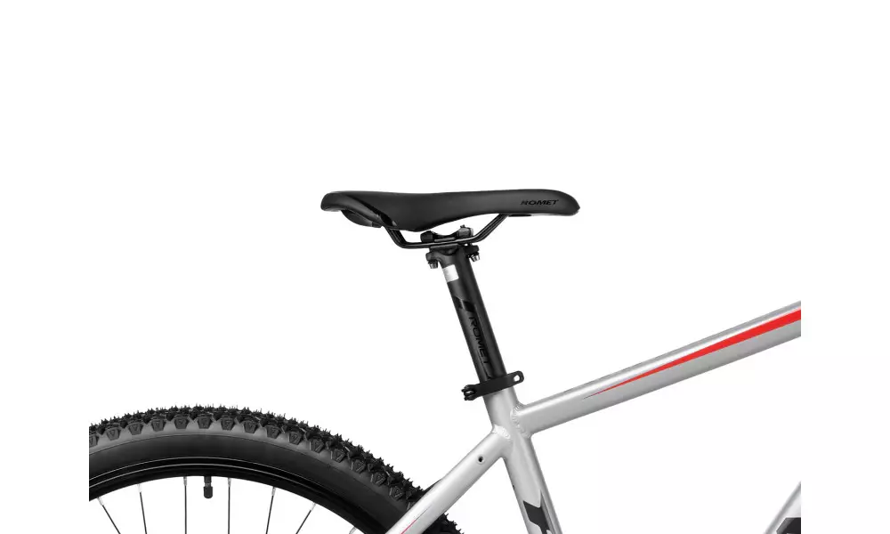 Jalgratas Romet Rambler R7.2 27.5" 2023 silver-red-grey - 2