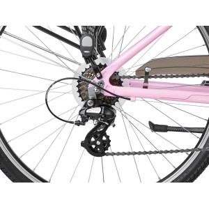 Jalgratas Romet Gazela 26 1 2023 pink-white