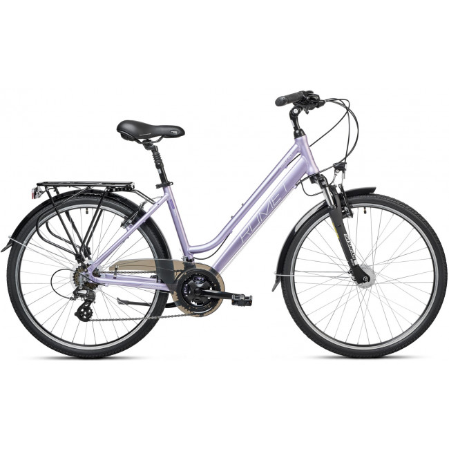 Jalgratas Romet Gazela 26 2 2023 violet-white