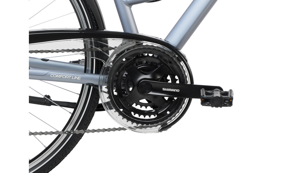 Jalgratas Romet Gazela 3 28" 2023 grey-silver - 6