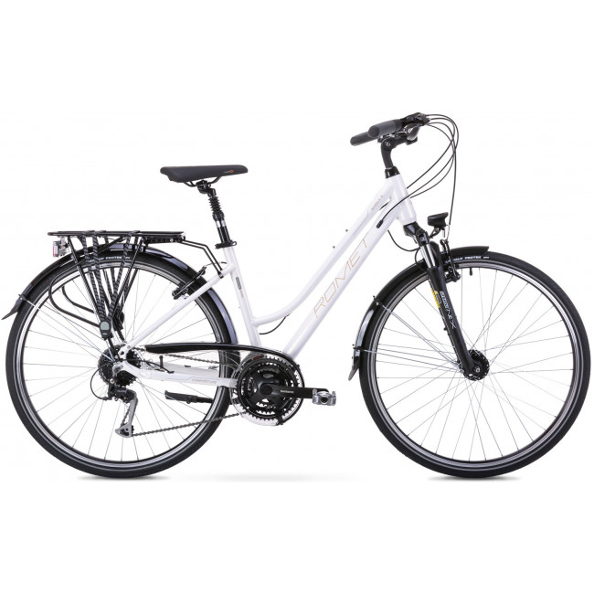 Jalgratas Romet Gazela 5 28" 2023 white-grey