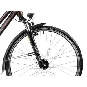 Jalgratas Romet Gazela 5 28" 2023 dark brown-grey