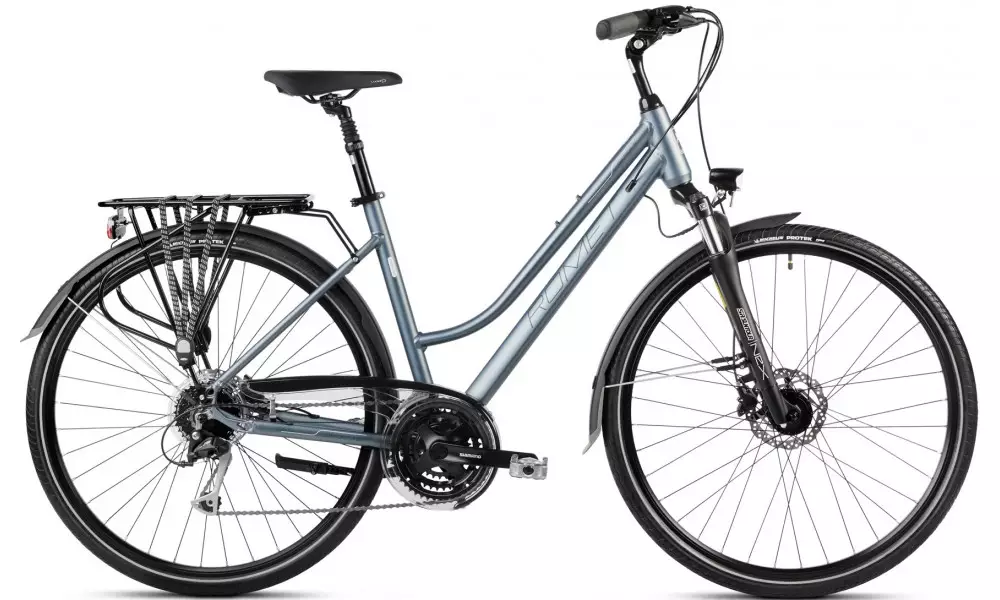 Jalgratas Romet Gazela 6 28" 2023 graphite-black - 1