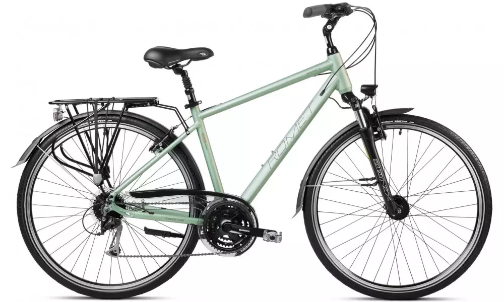 Jalgratas Romet Wagant 5 28" 2023 green-brown - 1